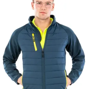 black compass padded softshell