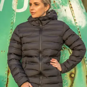ultrasonic hooded coat
