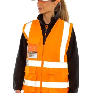 heavy duty polycotton security vest