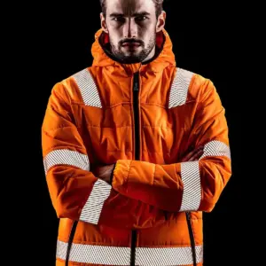recycled ripstop padded safety jacket