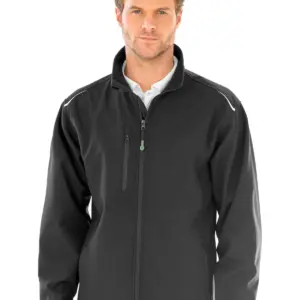 recycled 3 layer printable softshell jacket