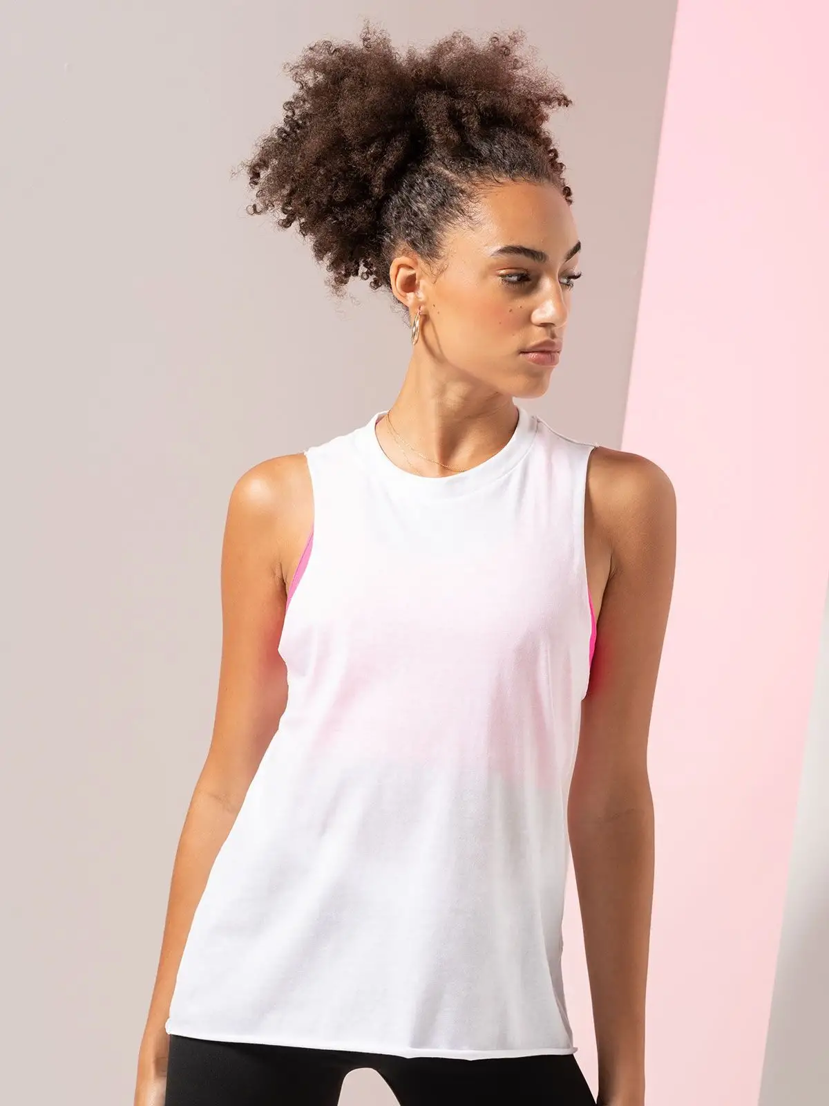 women’s high neck slash armhole vest women’s high neck slash armhole vest
