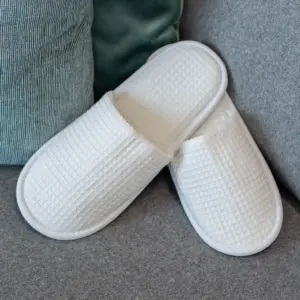 waffle mule slippers