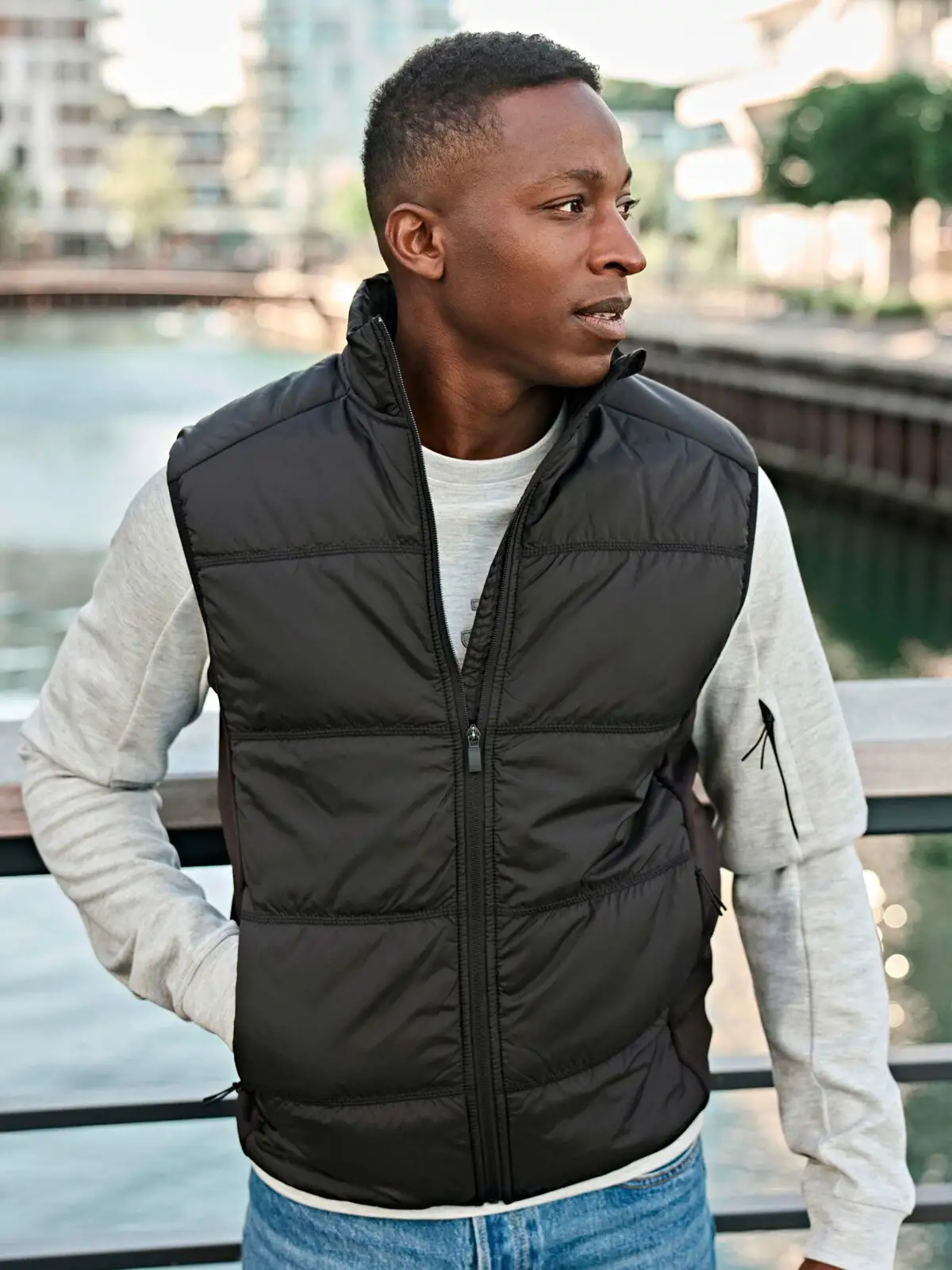 hybrid stretch bodywarmer hybrid stretch bodywarmer