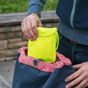 safety vest in bag